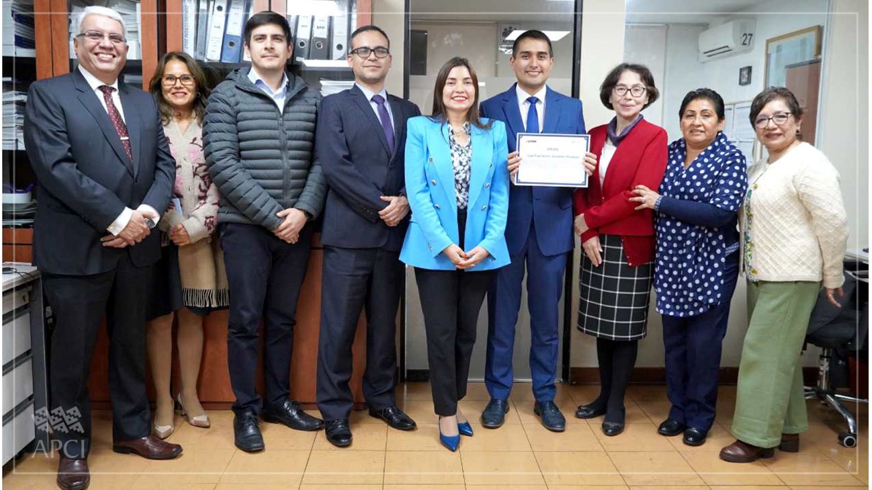 Reconocen a Jean Paul Saavedra como servidor destacado en el cumplimiento del Código de Ética